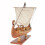 Sailboat Assembly Model Kit Laser Cutting Process DIY Toy 5