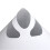 100 Pcs Disposable Paint Paper Strainers with 1Pcs Silicone Filter Water 6