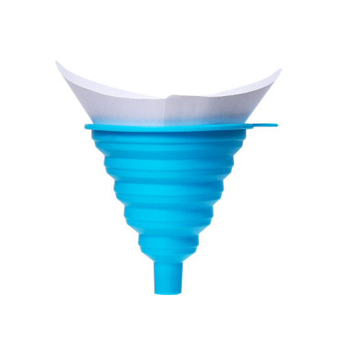 100 Pcs Disposable Paint Paper Strainers with 1Pcs Silicone Filter Water 2