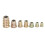100PCS M4-M10 Metric Threaded Sleeve Screw Insert Nuts Hand Tools 9
