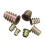 100PCS M4-M10 Metric Threaded Sleeve Screw Insert Nuts Hand Tools 4