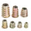 100PCS M4-M10 Metric Threaded Sleeve Screw Insert Nuts Hand Tools 1