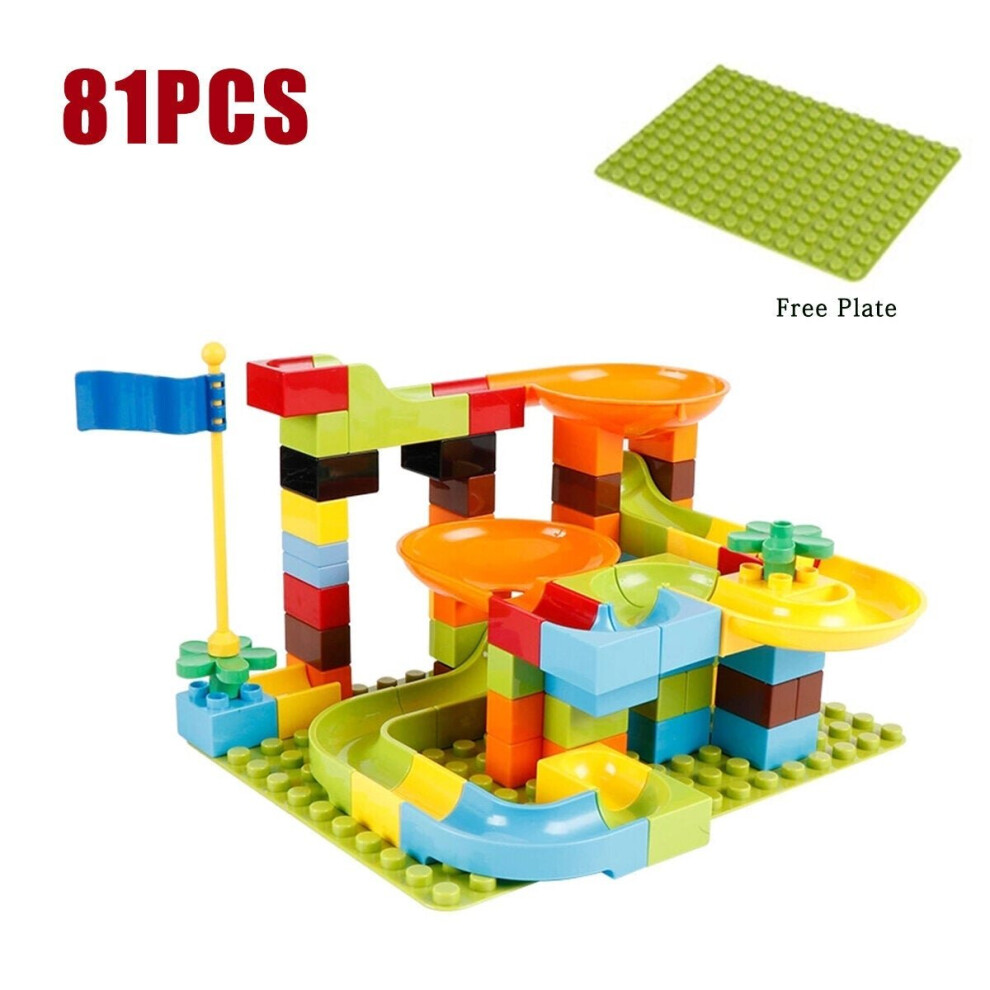 (81Pcs) 80/81/160Pcs DIY Assembly Kids Game Play Building Blocks Toys for Gift