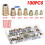 100PCS M4-M10 Metric Threaded Sleeve Screw Insert Nuts Hand Tools 6