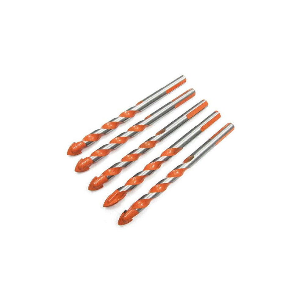 (5.0mm) 3 to 12mm Triangle Twist Drill Bit Concrete Glass Ceramics Tile Marble Drill Bit Triangle Shank