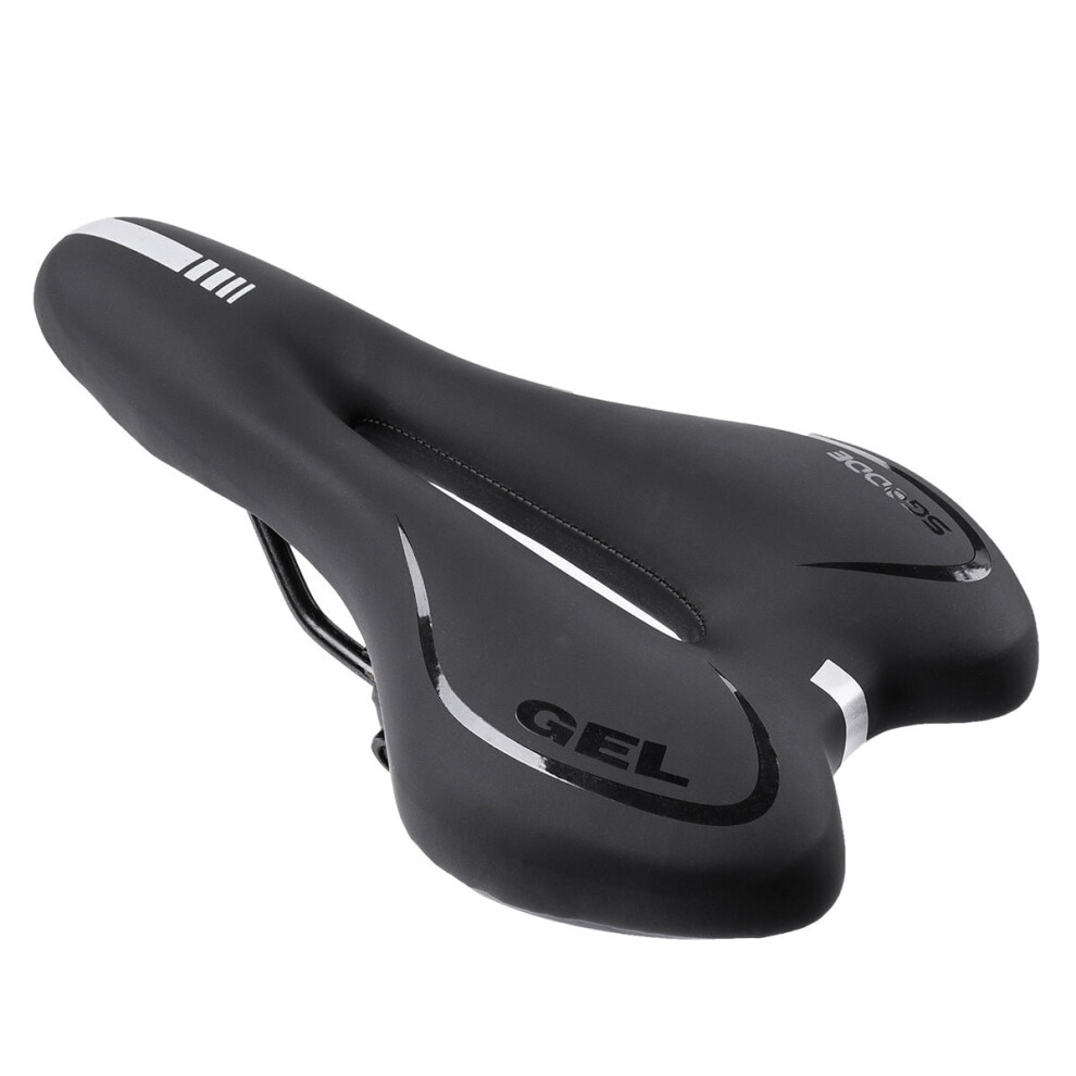 Gel Bicycle Saddle Padded Dual-spring Bike Saddle Soft Extra Comfort Bicycle Seat Pad Bike Accessories