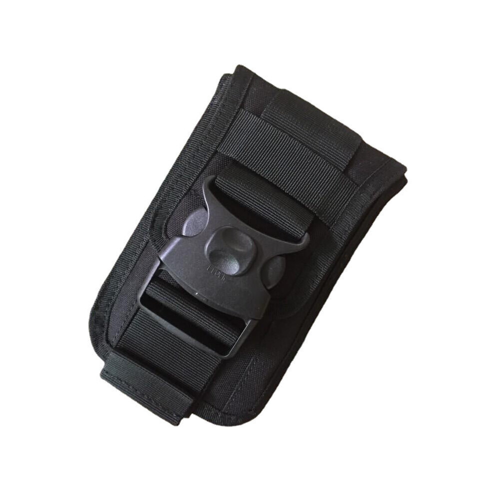 (Black) Unisex Multifunction Outdoor Sports Waist Bag Hanging Bag Coin Purse Phone Bag