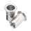 (M4) 50Pcs Thread Rivet Nut 304 Stainless Steel Riveter Rivnut Insert Nutsert M3/M4/M5/M6-VARS 8