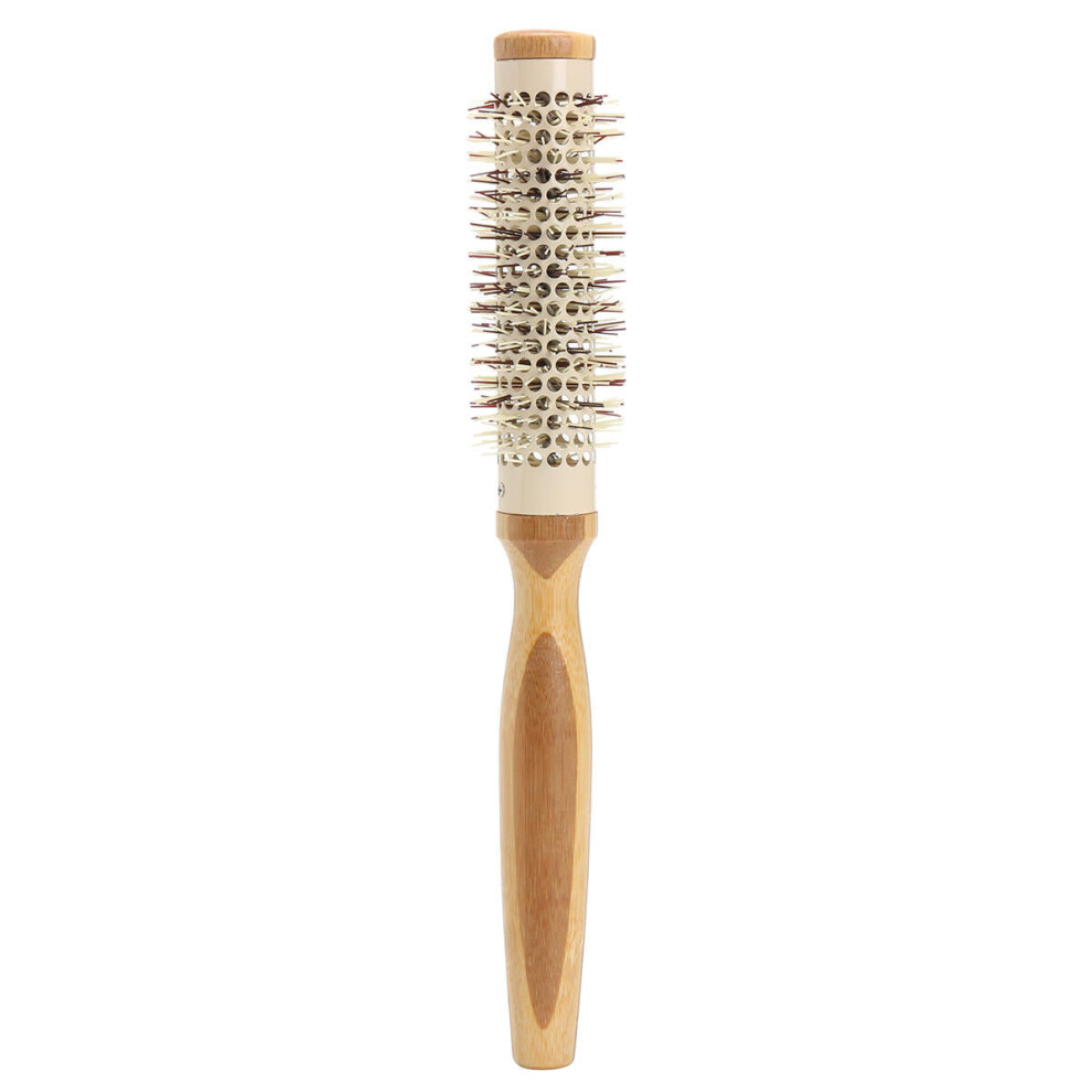 (03#) 7 Pro Round Brush Curly Hair Roller Brush Natural Wood Hairbrush Comb Salon Tools