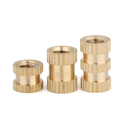 330Pcs Female Thread Knurled Nut M2 M3 M4 M5 Brass Threaded Insert Round Kit 2