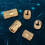 150Pcs M5 Brass Cylinder Knurled Threaded Round Insert Nuts Embedded Nut Assortment Kit 6