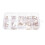 200Pcs M2/M2.5/M3 Knurled Brass Threaded Insert Nut Female Thread Embedment Nuts Assortment 9