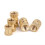 330Pcs Female Thread Knurled Nut M2 M3 M4 M5 Brass Threaded Insert Round Kit 4