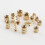 330Pcs Female Thread Knurled Nut M2 M3 M4 M5 Brass Threaded Insert Round Kit 6
