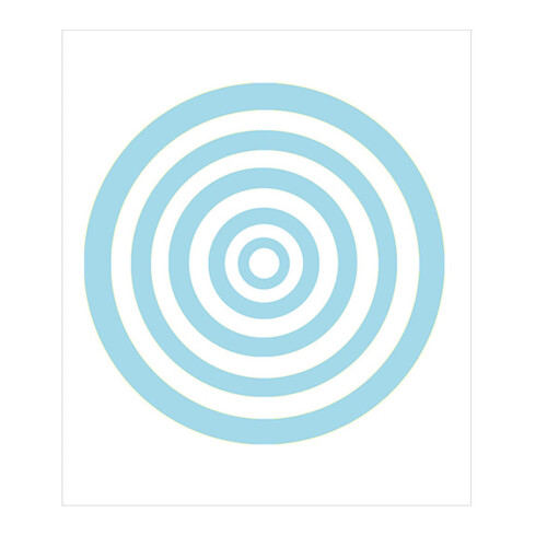 3x5FT Blue Circle Photography Backdrop Photo Studio Background 2