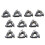 10pcs Carbide Threading Inserts for SER1212H16 Turning Tool 2