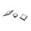 3PCS Tungsten Carbide Insert Cutter Set For Wood Turning Working Lathe Tool DIY 3