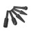 5Pcs 6mm Round Shank Rotary Rasp Set Wood Working Grinding Drill Bits File Cutter 1