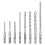 8Pcs 5-12mm Carbide Tip Electric Hammer Masonry Drill Bits SDS Plus Shank 1