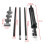 200*200cm Large Aluminium Photography Background Support Stand System Clips 10
