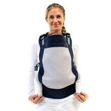 Beco Toddler Carrier, Cool Navy, Backpack Style Baby Carrier for Children from 20 up to 60 lbs, Designed to Hold Toddlers with Extra Wide Seat