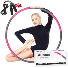 Auoxer Ejercicio fνsico Aros ponderados Pierde peso rαpidamente mediante una forma divertida de entrenar Quema de grasa Modelo saludable Vida dep