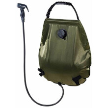 MFH Deluxe Solar Shower approx. 20 Litres with Thermometer Solar Shower Camping Shower Garden Shower Camping Thermometer