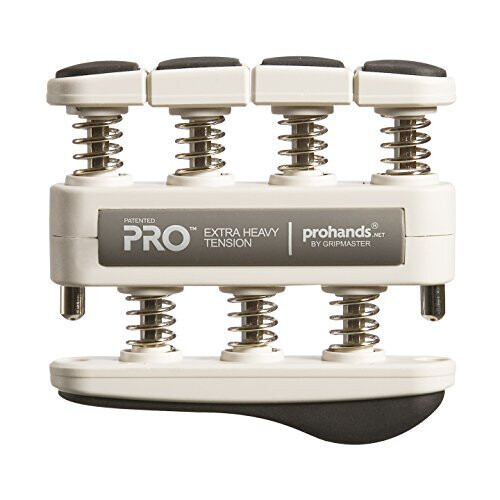 Prohands PRO Hand Exerciser, Fingertränare (Handgrepp Styrka), Fjäderbelastad, Finger-Piston System