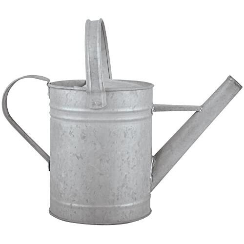 Zink-Gießkanne patiniert - Grau - 1,5 L