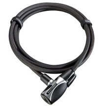 SenluKit Bicycle Lock, 180 cm Cable Lock With Holder, Very High Security Level, Combination Lock With 5-Digit Numbers, Metal Cable, Bike Lock, He
