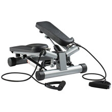 Ultrasport Swing Stepper including training bands / home trainer stepper with adjustable resistance and wireless training computer - up-down step