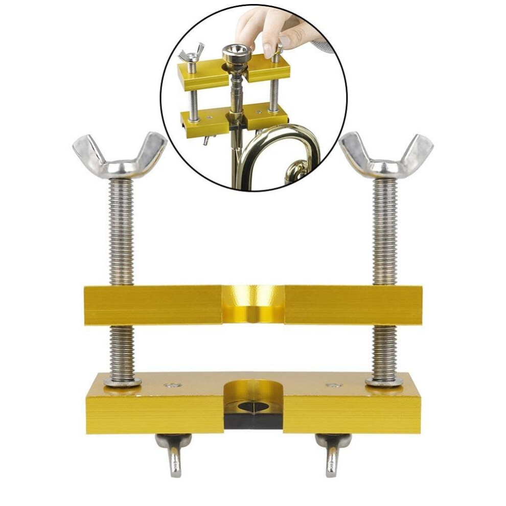 Metal Adjustable Brass Trumpet Horn Mouthpiece Puller Remover Tool for Instruments