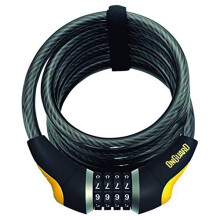 UBULLOX Bike U Lock Heavy Duty Bike Lock Bicycle U Lock, 16mm Shackle and 4ft Length Security Cable with Sturdy Mounting Bracket for Bicycle, Mot