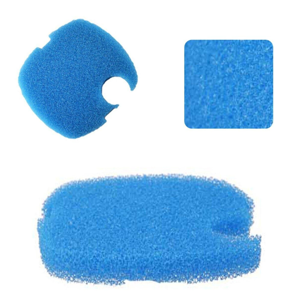 (3) 2Pcs Biochemical Blue Filter Foam Aquarium Replacement Fish Pond Sponge Pad