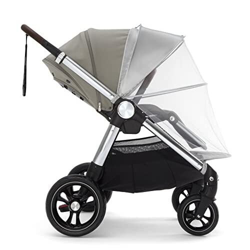 Mamas & Papas Mamas & Papas Sunshield & Insect Net Grey 1