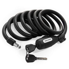 Sturdy Mini Bike U Lock with Key ,Heavy Duty High Security Steel Anti-Theft Security Cycling D Locks, Compact Portable Bicycle U Lock & Universal
