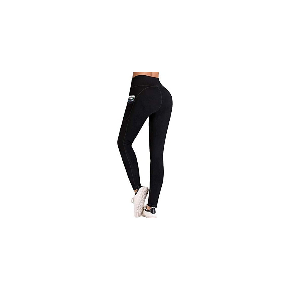 IUGA Yoga Pants with Pockets, Workout Running Leggings with Pockets for Women 