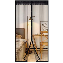 EXTSUD Magnetic Fly Screen Door Keep Insects Out Mosquito Door Screen Easy to Install without Drilling Top-to-Bottom Seal Automatically for Balco