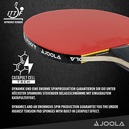 Joola Carbon Table Tennis Bat 2