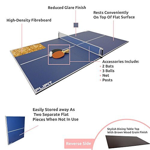 VIAVITO Flipit 6ft Table Tennis Top 1