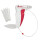 Avery Fasteners BUTTONEER RED/White 3