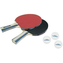 Hudora New Contest 2.0 Table Tennis Set, White, 40 mm, 76245