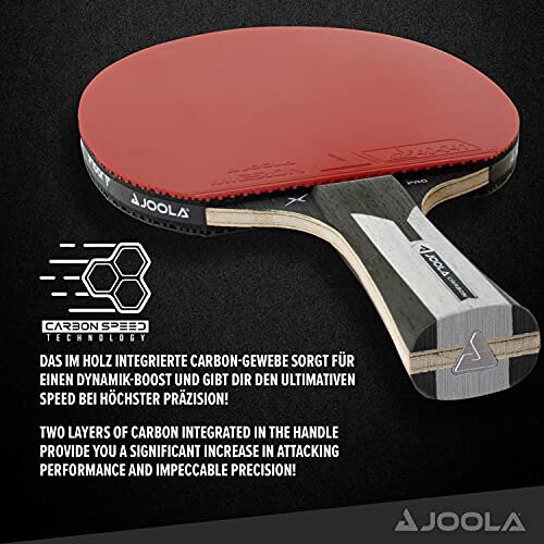 JOOLA Carbon X Pro bordtennisketcher 1