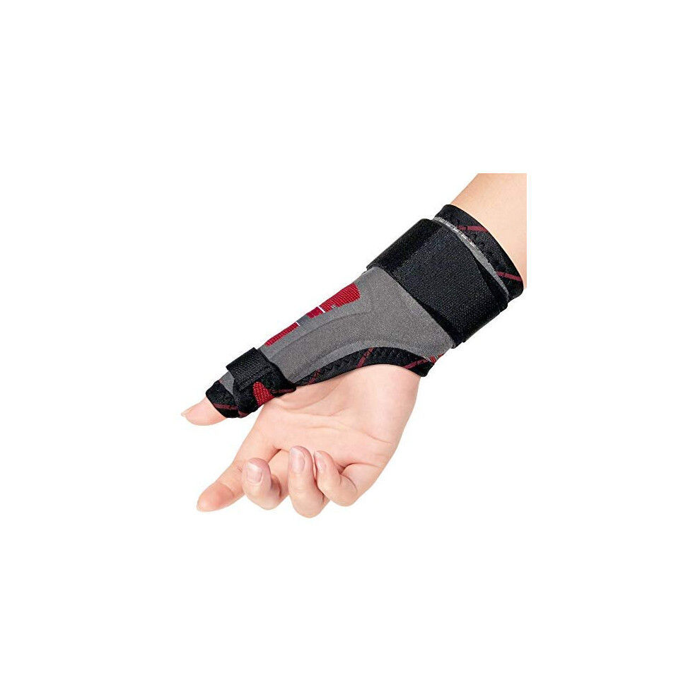 Ortonyx Thumb Immobilizer Brace Thumb Spica Support Splint- Arthritis, Pain, Sprains, Strains, Carpal Tunnel - Wrist Strap - Left Or Right Hand