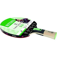 Butterfly Tiago Apolonoa TAX3 Table Tennis Bat - ITTF Approved 1.5mm Pan Asia Rubber