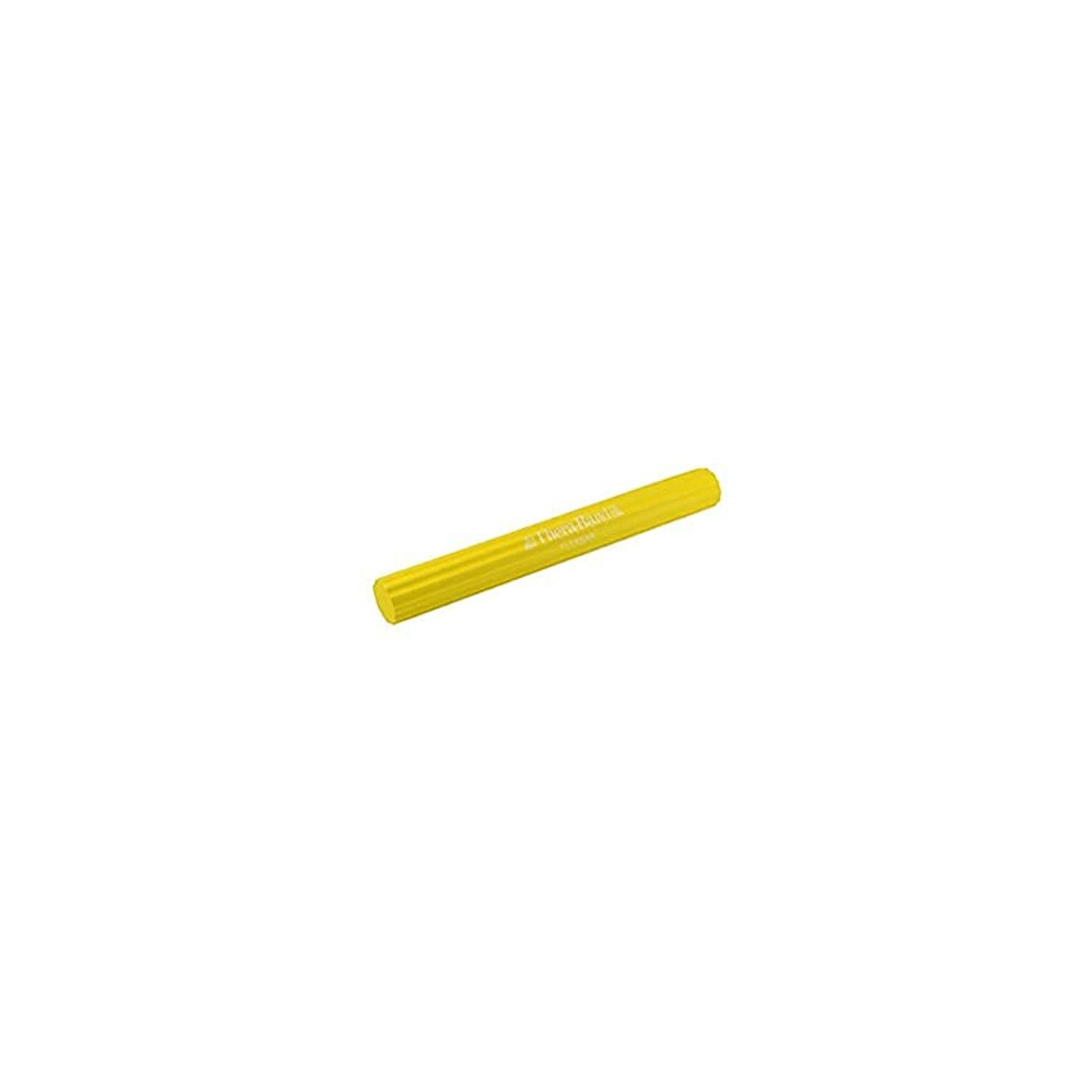 Theraband Yellow Resistance Bar, Flexbar, Pain Relief For Tennis Elbow Injury, Tendonitis & Improve Grip Strength, Rehab And Therapy After Injury, Yello