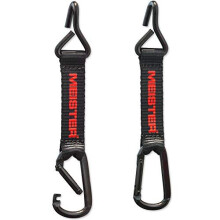 Meister Hang-Tough Fence Hooks for Baseball, Softball, Tennis & Camping (Pair)