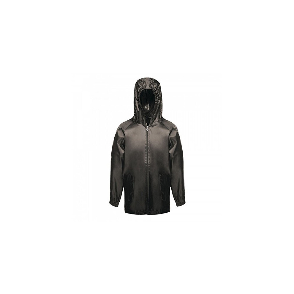 Regatta Children's Professional Kids Pro Stormbreak Waterproof Hooded Shell Jacket With Safety Reflective Detail Jacket
