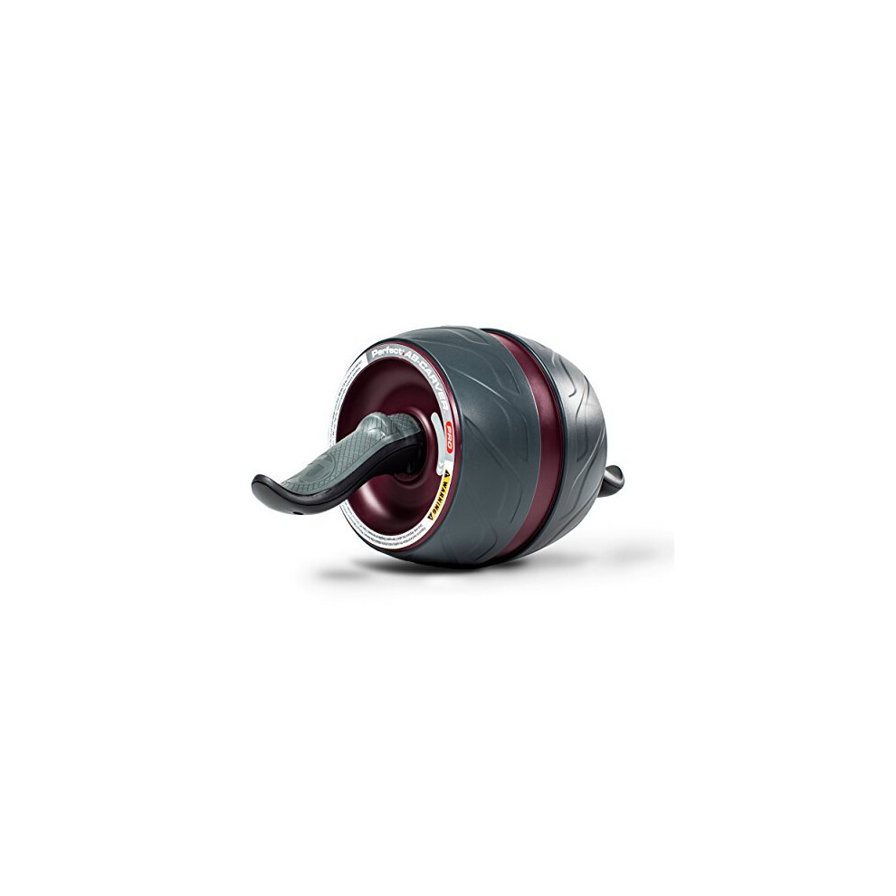 Perfect Fitness Ab Carver Pro Roller Wheel With Built In Spring Resistance, At Home Core Workout Equipment