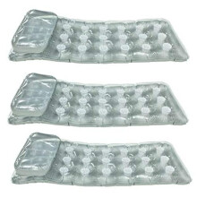 Intex 18-Pocket Mattress Suntanner Pool Lounger w/ Headrest (3 Pack) | 58894EP